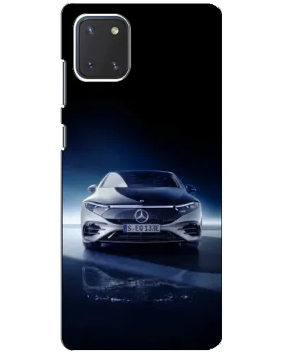 Чохол для Samsung Galaxy Note 10 Lite з картинкою «Нічний Mercedes EQ»