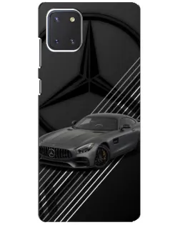 Чохол для Samsung Galaxy Note 10 Lite з картинкою «Mercedes AMG — графіка»