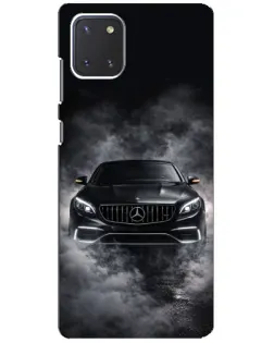 Чохол для Samsung Galaxy Note 10 Lite з картинкою «Mercedes у диму»