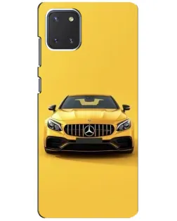 Чохол для Samsung Galaxy Note 10 Lite з картинкою «Жовтий Mercedes GT»