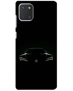 Чохол для Samsung Galaxy Note 10 Lite з картинкою «Mercedes — силует авто»