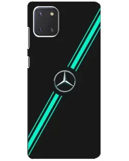 Чохол для Samsung Galaxy Note 10 Lite з картинкою «Спортивні лінії Mercedes»