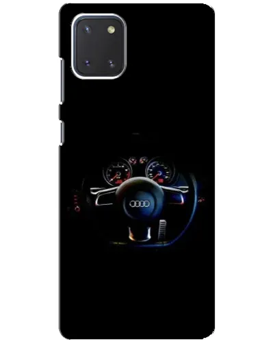 Чохол для Samsung Galaxy Note 10 Lite з картинкою «Салон Audi — кермо»