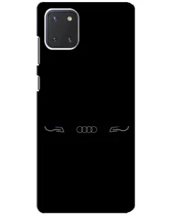 Чохол для Samsung Galaxy Note 10 Lite з картинкою «Audi — світловий підпис» Чохол для Samsung Galaxy Note 10 Lite з картинкою «Audi — світловий підпис»