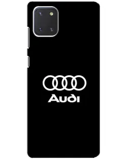 Чохол для Samsung Galaxy Note 10 Lite з картинкою «Класичне лого Audi» Чохол для Samsung Galaxy Note 10 Lite з картинкою «Класичне лого Audi»