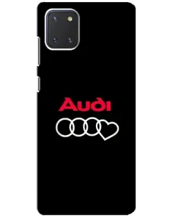 Чохол для Samsung Galaxy Note 10 Lite з картинкою «Логотип Audi Heart» Чохол для Samsung Galaxy Note 10 Lite з картинкою «Логотип Audi Heart»