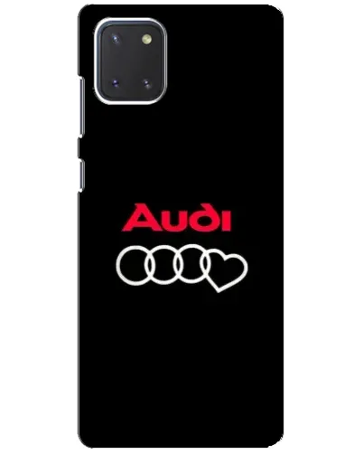 Чохол для Samsung Galaxy Note 10 Lite з картинкою «Логотип Audi Heart»