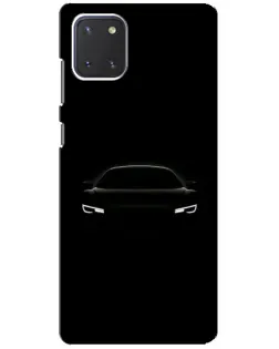 Чохол для Samsung Galaxy Note 10 Lite з картинкою «Погляд Audi у темряві»