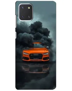 Чохол для Samsung Galaxy Note 10 Lite з картинкою «Audi у хмарах диму»