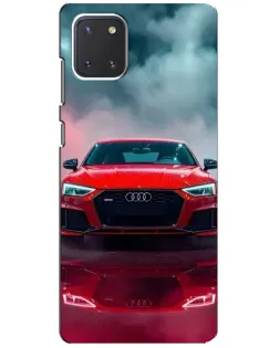 Чохол для Samsung Galaxy Note 10 Lite з картинкою «Audi RS — червоний стиль»