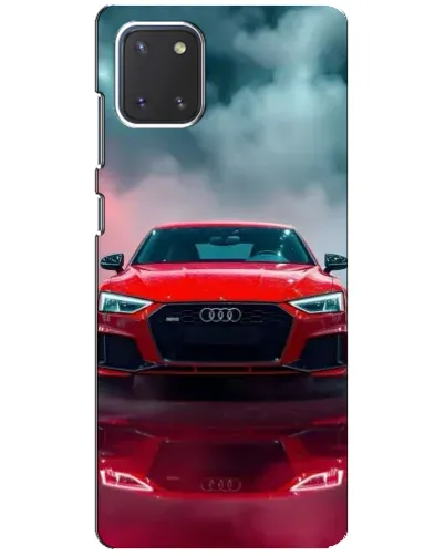 Чохол для Samsung Galaxy Note 10 Lite з картинкою «Audi RS — червоний стиль»