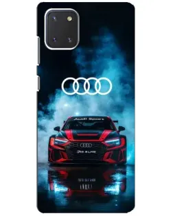 Чохол для Samsung Galaxy Note 10 Lite з картинкою «Audi Sport — неон»