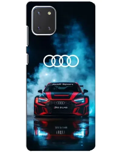 Чохол для Samsung Galaxy Note 10 Lite з картинкою «Audi Sport — неон»