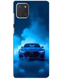 Чохол для Samsung Galaxy Note 10 Lite з картинкою «Audi — блакитна енергія»