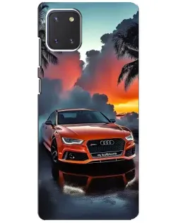 Чохол для Samsung Galaxy Note 10 Lite з картинкою «Audi — захід сонця»