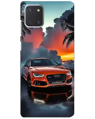 Чохол для Samsung Galaxy Note 10 Lite з картинкою «Audi — захід сонця»