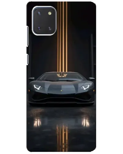 Чехол для Samsung Galaxy Note 10 Lite с картинкой «Lamborghini золотые линии» Чехол для Samsung Galaxy Note 10 Lite с картинкой «Lamborghini золотые линии»