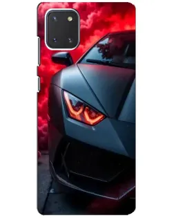 Чохол для Samsung Galaxy Note 10 Lite з картинкою «Lamborghini червоне сяйво» Чохол для Samsung Galaxy Note 10 Lite з картинкою «Lamborghini червоне сяйво»