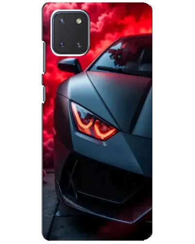 Чехол для Samsung Galaxy Note 10 Lite с картинкой «Lamborghini красное сияние» Чехол для Samsung Galaxy Note 10 Lite с картинкой «Lamborghini красное сияние»