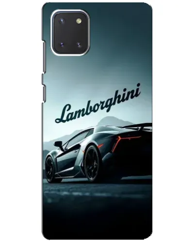 Чехол для Samsung Galaxy Note 10 Lite с картинкой «Классическая надпись Lamborghini» Чехол для Samsung Galaxy Note 10 Lite с картинкой «Классическая надпись Lamborghini»