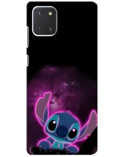 Чехол для Samsung Galaxy Note 10 Lite с картинкой «Неоновый Stitch»