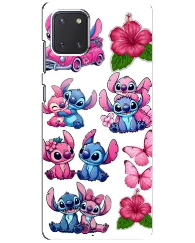 Чехол для Samsung Galaxy Note 10 Lite с картинкой «Стикеры Stitch и Angel» Чехол для Samsung Galaxy Note 10 Lite с картинкой «Стикеры Stitch и Angel»