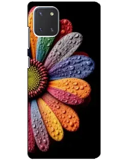 Чехол для Samsung Galaxy Note 10 Lite с картинкой «Радужный цветок» Чехол для Samsung Galaxy Note 10 Lite с картинкой «Радужный цветок»