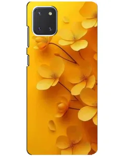 Чехол для Samsung Galaxy Note 10 Lite с картинкой «Золотые лепестки» Чехол для Samsung Galaxy Note 10 Lite с картинкой «Золотые лепестки»