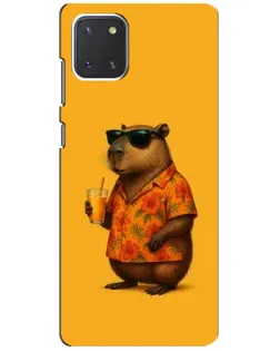 Чохол для Samsung Galaxy Note 10 Lite з картинкою «Капібара на відпочинку» Чохол для Samsung Galaxy Note 10 Lite з картинкою «Капібара на відпочинку»