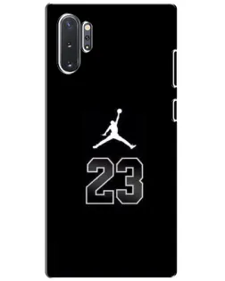 Чехол для Samsung Galaxy Note 10 Plus с картинкой «Jordan Flight 23»