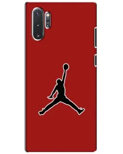 Чехол для Samsung Galaxy Note 10 Plus с картинкой «Jordan Red Back»