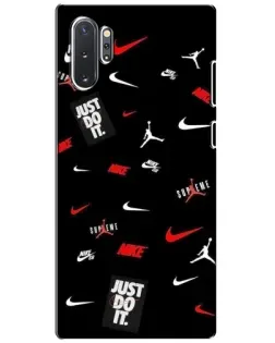 Чехол для Samsung Galaxy Note 10 Plus с картинкой «Nike Mix Pattern»