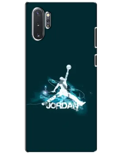 Чехол для Samsung Galaxy Note 10 Plus с картинкой «Jordan Blue Fire»