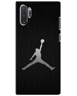 Чехол для Samsung Galaxy Note 10 Plus с картинкой «Jordan Dark Carbon»