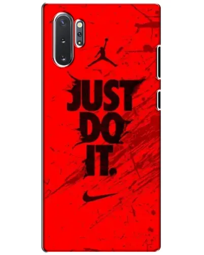 Чехол для Samsung Galaxy Note 10 Plus с картинкой «Nike Just Do It»