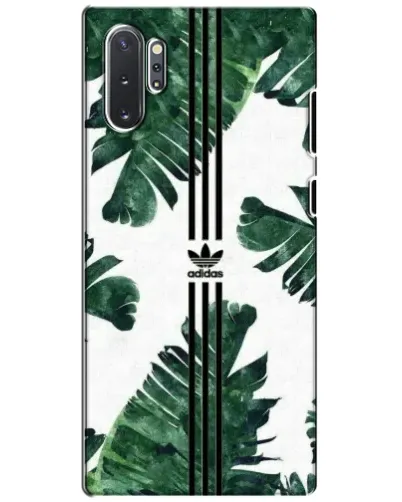 Чехол для Samsung Galaxy Note 10 Plus с картинкой «Пальмовые листья адидас» Чехол для Samsung Galaxy Note 10 Plus с картинкой «Пальмовые листья адидас»