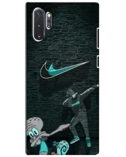 Чехол для Samsung Galaxy Note 10 Plus с картинкой «Спортивный арт Nike» Чехол для Samsung Galaxy Note 10 Plus с картинкой «Спортивный арт Nike»