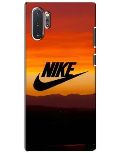 Чехол для Samsung Galaxy Note 10 Plus с картинкой «Nike — вечерний горизонт»