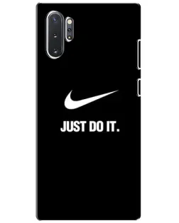 Чехол для Samsung Galaxy Note 10 Plus с картинкой «Классический принт Nike»