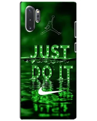 Чехол для Samsung Galaxy Note 10 Plus с картинкой «Зеленый неоновый Nike» Чехол для Samsung Galaxy Note 10 Plus с картинкой «Зеленый неоновый Nike»