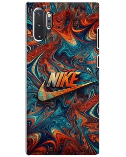 Чехол для Samsung Galaxy Note 10 Plus с картинкой «Nike в абстракции» Чехол для Samsung Galaxy Note 10 Plus с картинкой «Nike в абстракции»