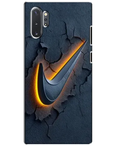 Чехол для Samsung Galaxy Note 10 Plus с картинкой «Объемный логотип Найк» Чехол для Samsung Galaxy Note 10 Plus с картинкой «Объемный логотип Найк»