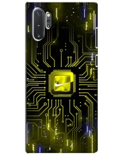 Чехол для Samsung Galaxy Note 10 Plus с картинкой «Nike — золотая искра» Чехол для Samsung Galaxy Note 10 Plus с картинкой «Nike — золотая искра»