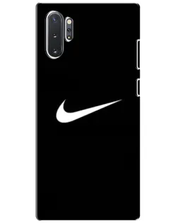 Чехол для Samsung Galaxy Note 10 Plus с картинкой «Минималистический Найк»