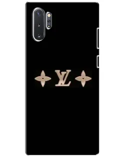 Чехол для Samsung Galaxy Note 10 Plus с картинкой «Louis Vuitton — минимализм»