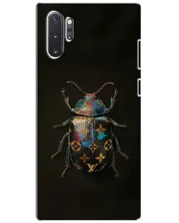 Чехол для Samsung Galaxy Note 10 Plus с картинкой «LV — мраморный принт»