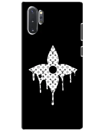 Чехол для Samsung Galaxy Note 10 Plus с картинкой «Цветочная монограмма» Чехол для Samsung Galaxy Note 10 Plus с картинкой «Цветочная монограмма»