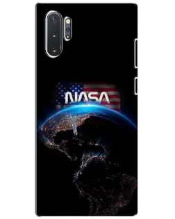 Чехол для Samsung Galaxy Note 10 Plus с картинкой «Земля из космоса NASA»