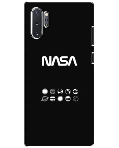 Чехол для Samsung Galaxy Note 10 Plus с картинкой «NASA — технический принт»