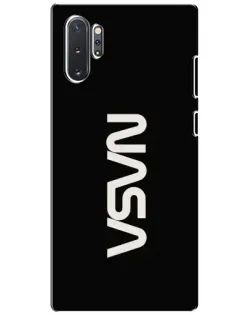 Чехол для Samsung Galaxy Note 10 Plus с картинкой «NASA — вертикальный логотип»